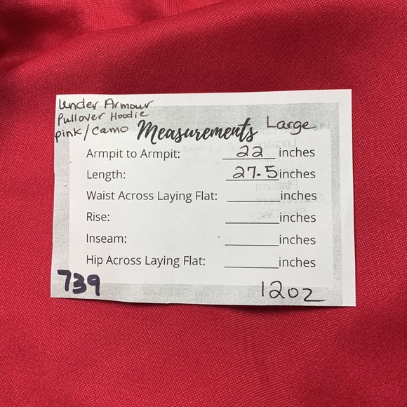 Under Armour Camo & Pink Loose Fit Quarter Zip Large - Picture 10 of 10